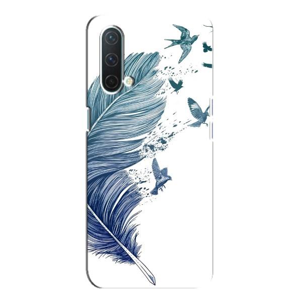 Чохол з картинкою (Стильні) OnePlus Норд CE 5G - (AlphaPrint) – Перо
