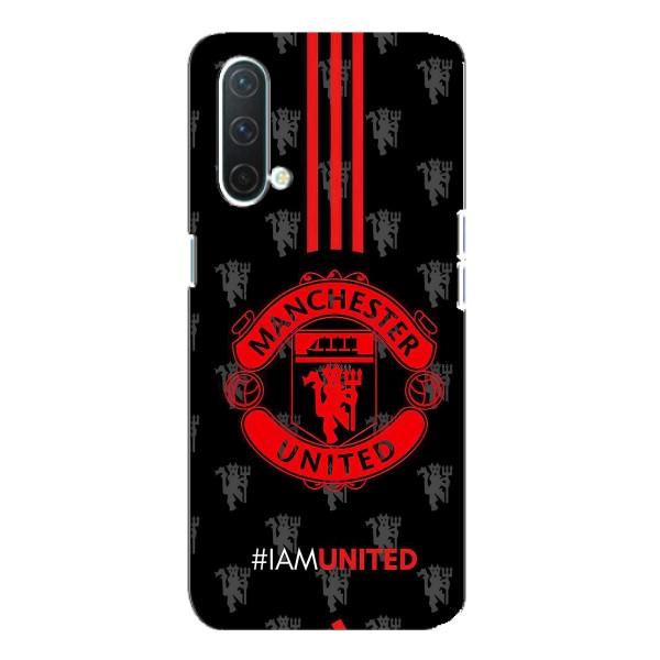 Чохол Манчестер Юнайтед для OnePlus Норд CE 5G (AlphaPrint) – лого МЮ