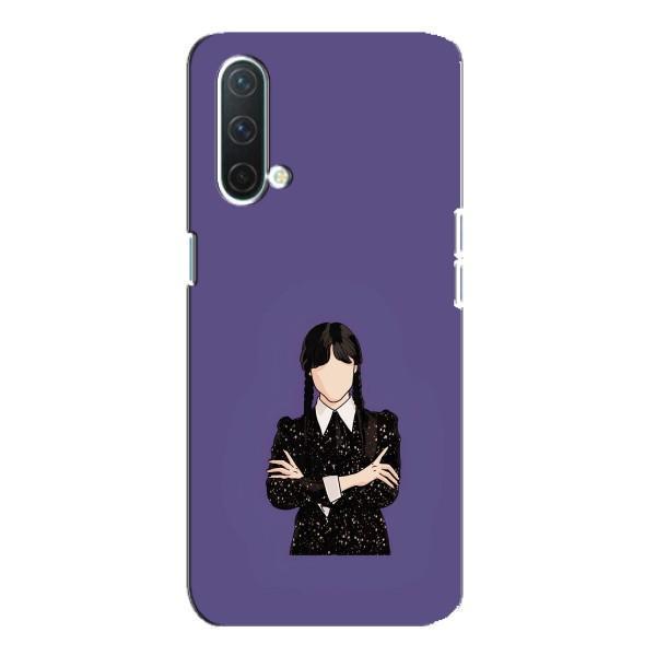 Чехлы Венсдей на OnePlus Nord CE 5G Уэнсдей (AlphaPrint) – Уэнздей в черном