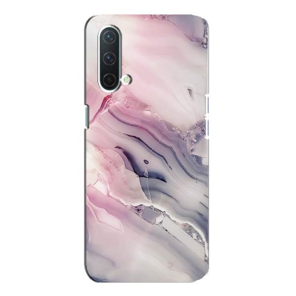 Мраморний чехол на OnePlus Nord CE 5G (VPrint) – Пурпурний Мрамор