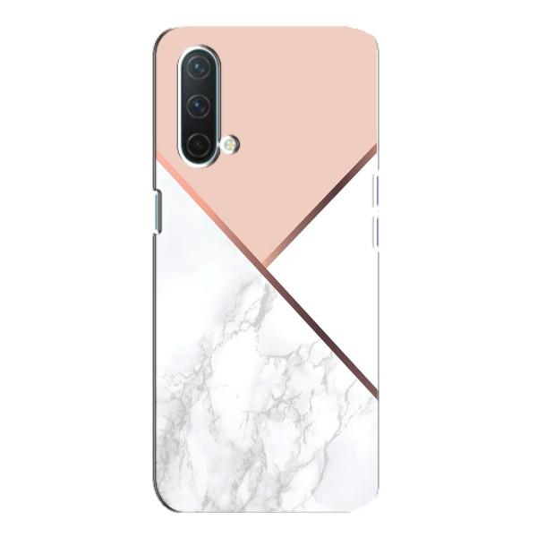 Мраморний чехол на OnePlus Nord CE 5G (VPrint) – Тройний мрамор