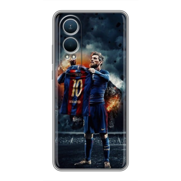 Чехол Месси футболист для OnePlus Nord CE4 Lite – Месси с футболкой