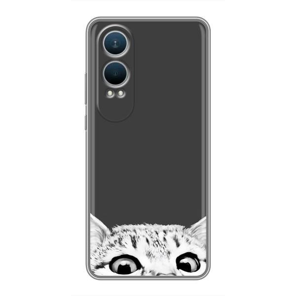 Чохол на ВанПлас Норд СЕ4 Лайт з Котиками (VPrint) – Виглядає котик