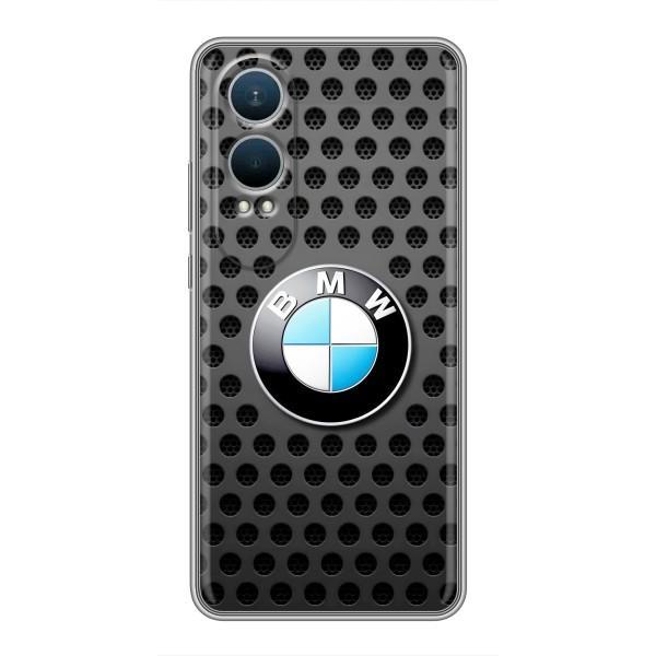 Чехол для ВанПлас Норд СЕ4 Лайт - с принтом БМВ (AlphaPrint) – Знак БМВ