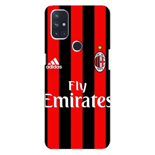 Чехлы для OnePlus Nord N10 5G (VPrint) - Футбольные клубы – Milan