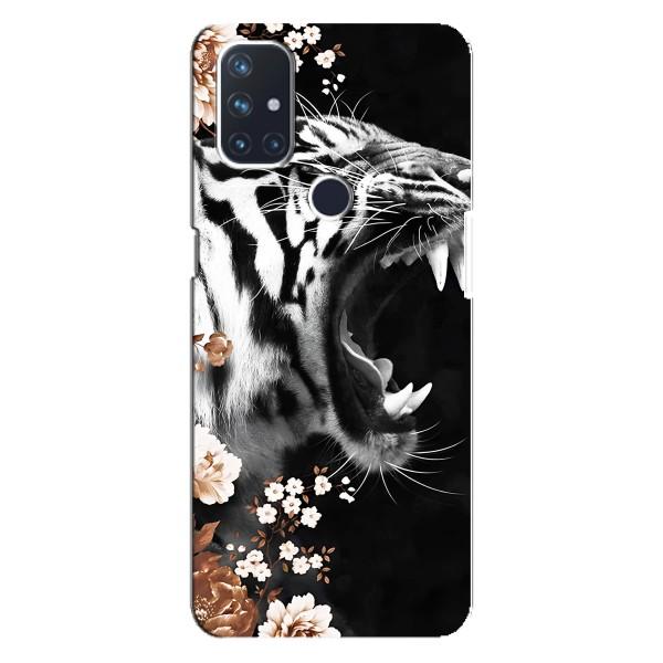 Чохли з картинкою животних OnePlus Nord N10 5G – Стильний ТИГР