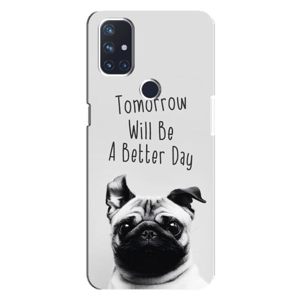 Чохли з собаками для OnePlus Nord N10 5G (VPrint) – Смішний Мопс