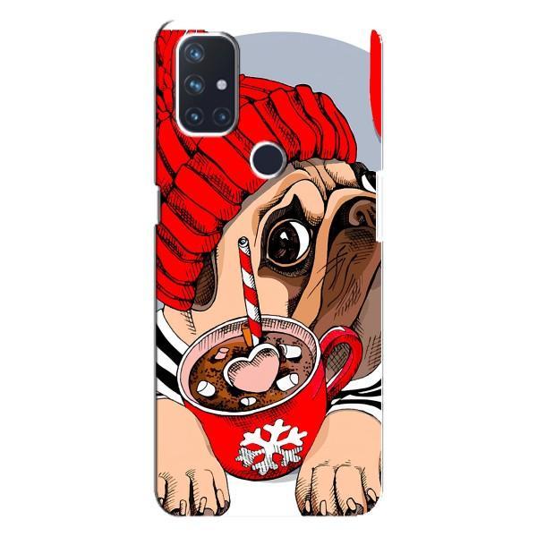 Чохли з собаками для OnePlus Nord N10 5G (VPrint) – Песик в шапці