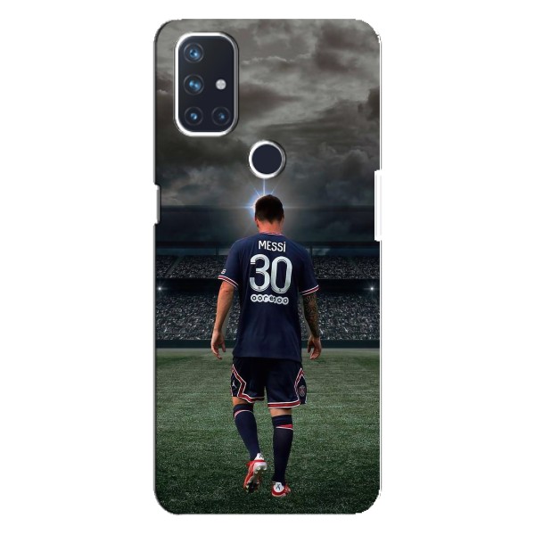 Чехол Месси футболист для OnePlus Nord N10 5G – Месси в ПСЖ
