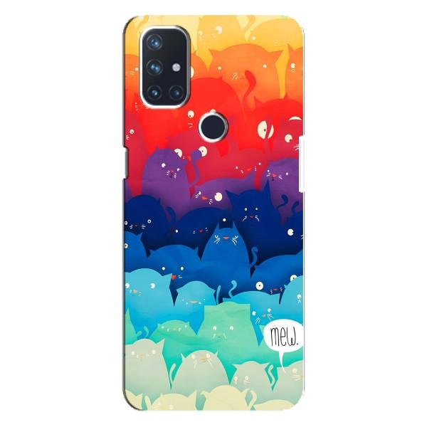 Чехол на Норд Н10 5G с Котами (VPrint) – Mew