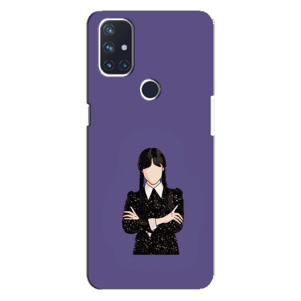 Чохли Венсдей на OnePlus Nord N10 5G Уенсдей (AlphaPrint) – Венздей у чорному
