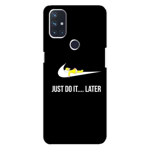 Чехол с логотипом Найк на OnePlus Nord N10 5G – Nike just do it