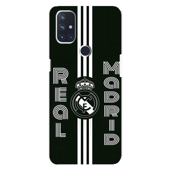 ФК Реал Мадрид чохли для OnePlus Nord N10 5G (AlphaPrint) – чорно білий Реал