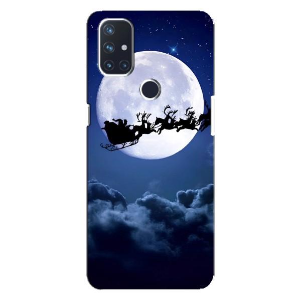 Новорічні Чохли для Норд Н10 5G (VPrint) – Санта - місяць