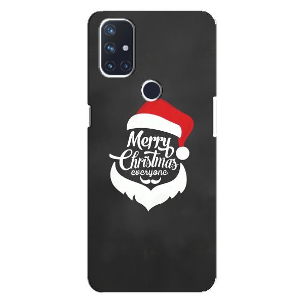 Рождественские Чехлы для OnePlus Nord N10 5G (VPrint) – Санта Крисмас