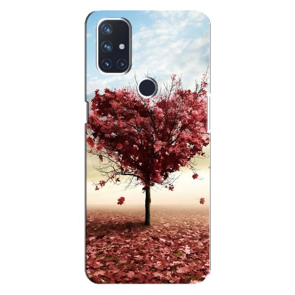 Чехлы для любимой на ВанПлюс Норд Н100 (VPrint) – Дерево серце