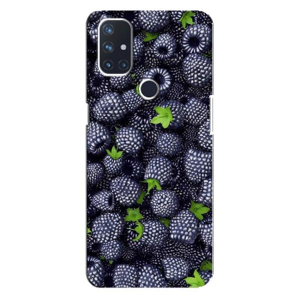 Чехлы с Фруктами для OnePlus Nord N100 (VPrint) – Ежевика