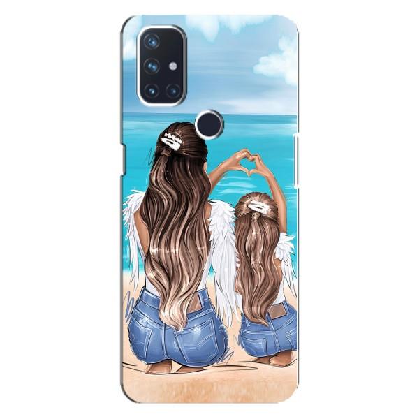 Чехол с печатью для OnePlus Nord N100 - (Мама с ребенком) (AlphaPrint) – Мама с доченькой