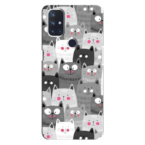 Чохли з Котиками для OnePlus Nord N100 (VPrint) – Мальовані котики