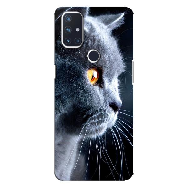 Чохли з Котиками для OnePlus Nord N100 (VPrint) – Сірий Кіт