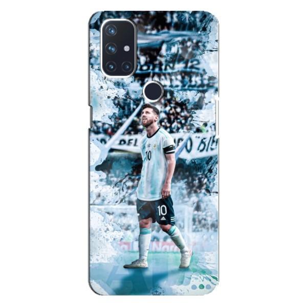 Чехол Месси футболист для OnePlus Nord N100 – Месси в Аргентине
