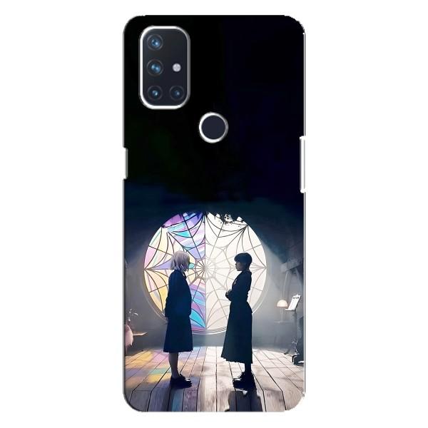 Чехлы Венсдей на OnePlus Nord N100 Уэнсдей (AlphaPrint) – Уэнздей и Инид