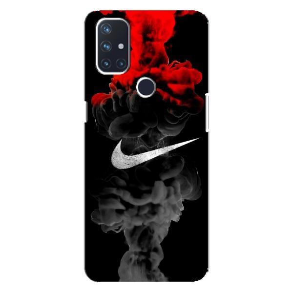Чехол с логотипом Найк на OnePlus Nord N100 – Найк на черном