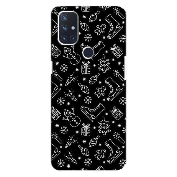 Новорічні, Святкові Чохли для OnePlus Nord N100 - 2024 год – Новорічний фон