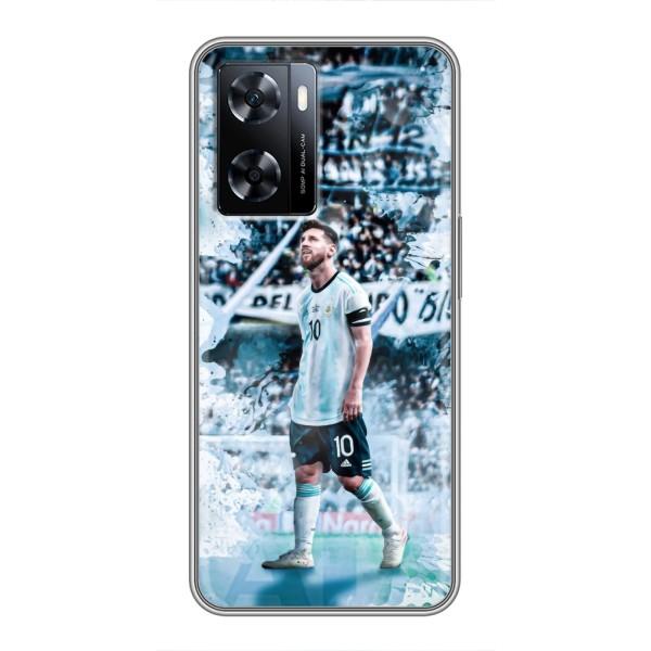 Чехол Месси футболист для OnePlus Nord N20 SE – Месси в Аргентине