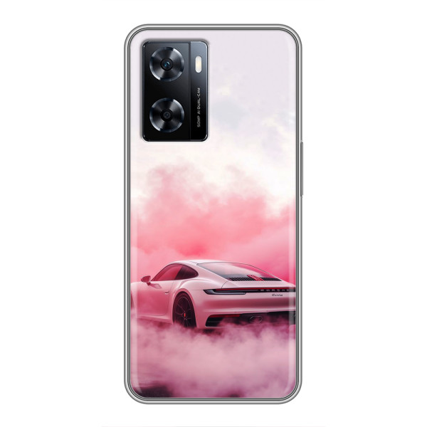 Чохол з авто Порше для OnePlus Nord N20 SE – Рожевий Порше