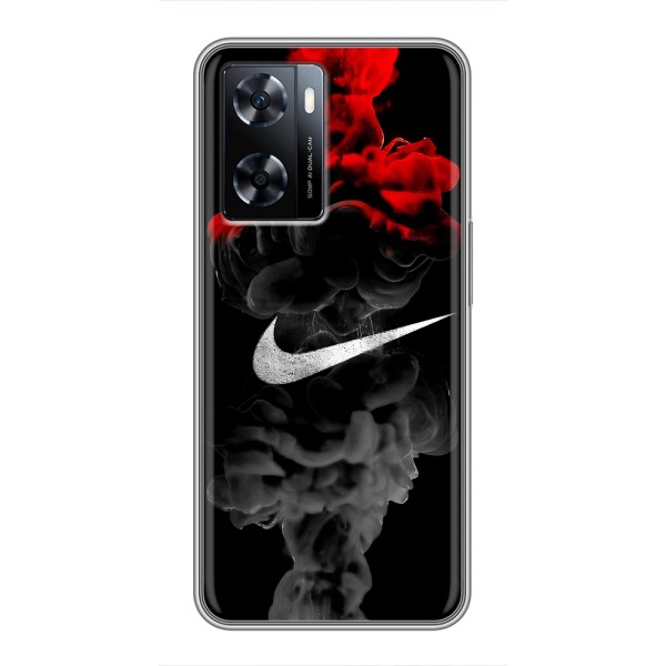 Чехол с логотипом Найк на OnePlus Nord N20 SE – Найк на черном