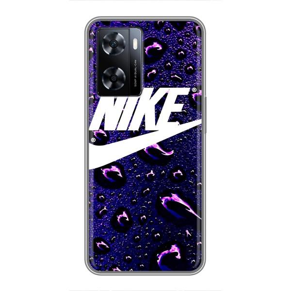 Чехол с логотипом Найк на OnePlus Nord N20 SE – Найк на фиолетовом