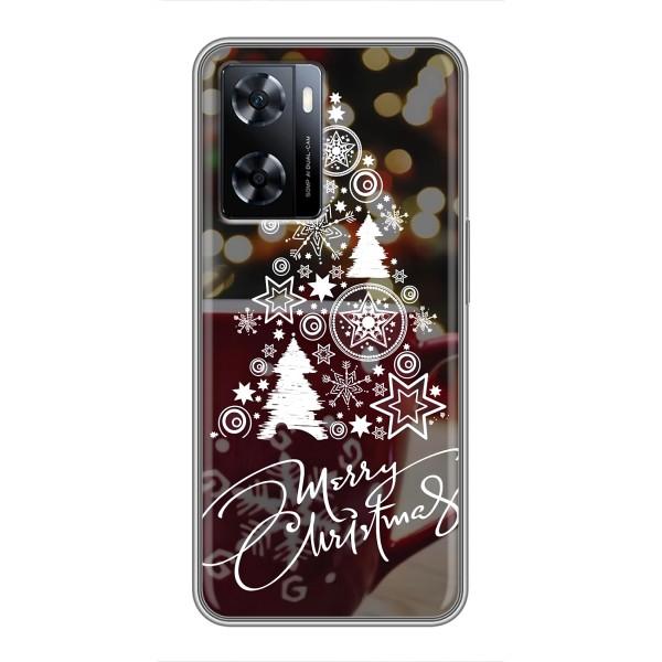 Рождественские Чехлы для OnePlus Nord N20 SE (VPrint) – Елочка узорная