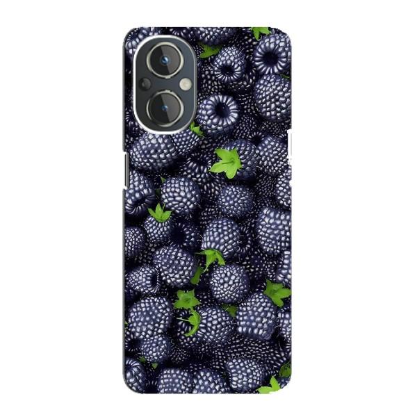 Чехлы с Фруктами для OnePlus Nord N20 (VPrint) – Ежевика