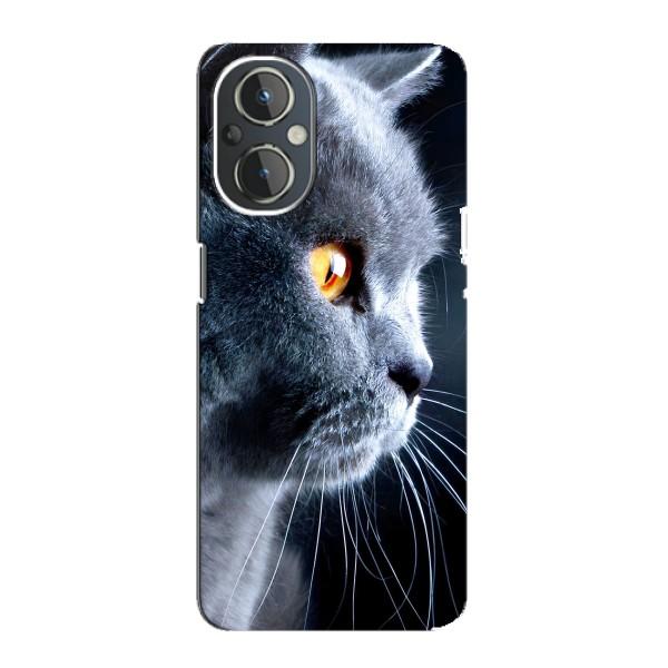 Чохли з Котиками для OnePlus Nord N20 (VPrint) – Сірий Кіт