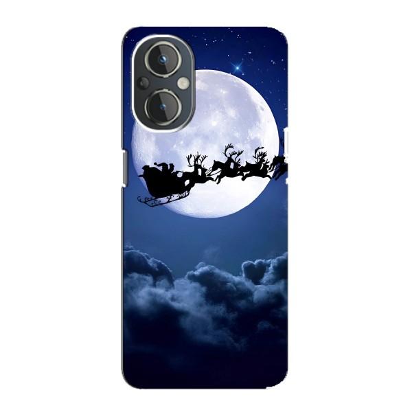 Новорічні Чохли для ВанПлас Норд Н20 (VPrint) – Санта - місяць