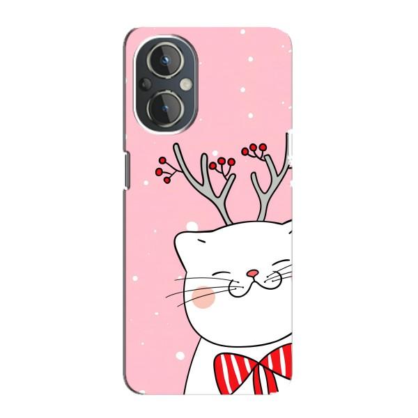 Новорічні Чохли для ВанПлас Норд Н20 (VPrint) – Зимовий кіт