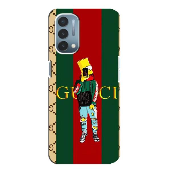 Бренднові Чохли для OnePlus Nord N200 5G (DE211) - (PREMIUMPrint) – Барт ГУЧЧІ