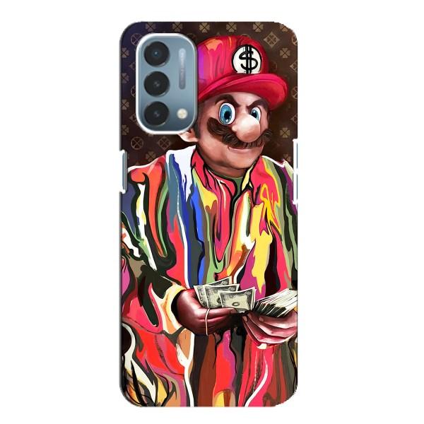 Бренднові Чохли для OnePlus Nord N200 5G (DE211) - (PREMIUMPrint) – Mario LV