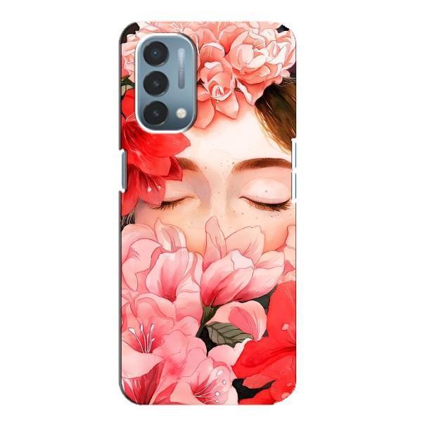 Чехлы (ART) Цветы на OnePlus Nord N200 5G (DE211) (VPrint) – Глаза в цветах