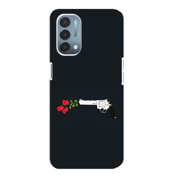 Чехлы (ART) Цветы на OnePlus Nord N200 5G (DE211) (VPrint) – Неожиданные цветы