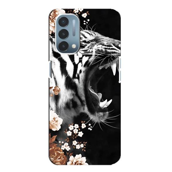 Чохли з картинкою животних OnePlus Nord N200 5G (DE211) – Стильний ТИГР