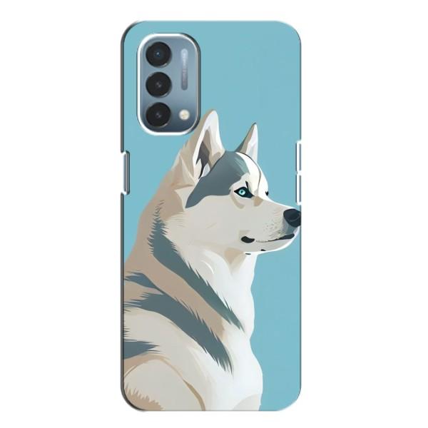 Чохол з Хаскі OnePlus Nord N200 5G (DE211) - (AlphaPrint) – Хаскі арт