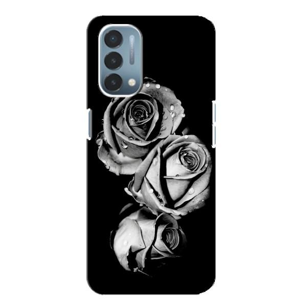 Чохол з картинкою (Стильні) ВанПлас Норд N200 5G (DE211) - (AlphaPrint) – Чорна троянда