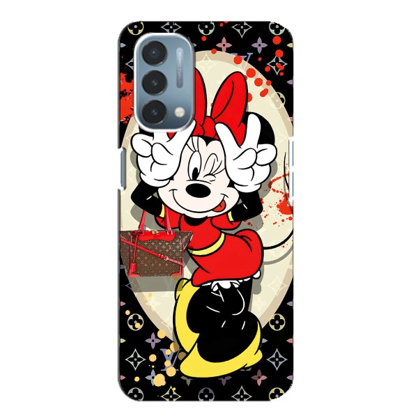 Чохол Disney Mouse OnePlus Nord N200 5G (DE211) (PREMIUMPrint) – Мінні peace