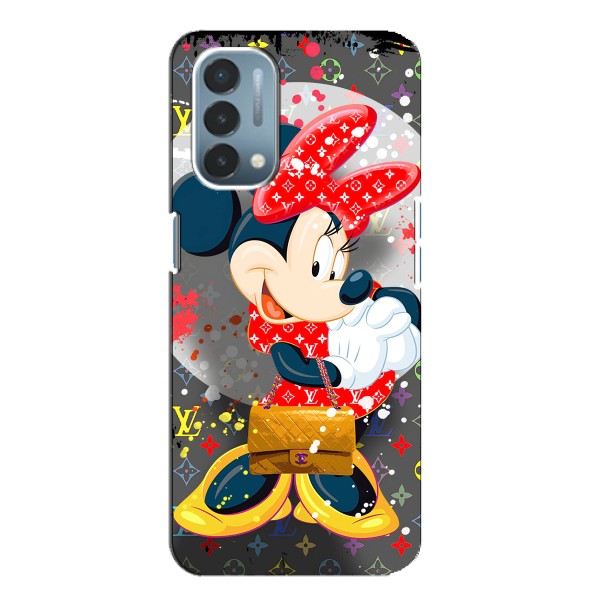 Чохол Disney Mouse OnePlus Nord N200 5G (DE211) (PREMIUMPrint) – Minni з бантіком
