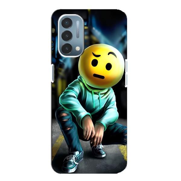 Чохол для ВанПлас Норд N200 5G (DE211) - (AlphaPrint) з принтом (ТОП продажів) – Хлопець смайл