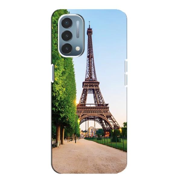 Чохол Ейфелева Вежа OnePlus Nord N200 5G (DE211) - (AlphaPrint) – Дорога до Парижу