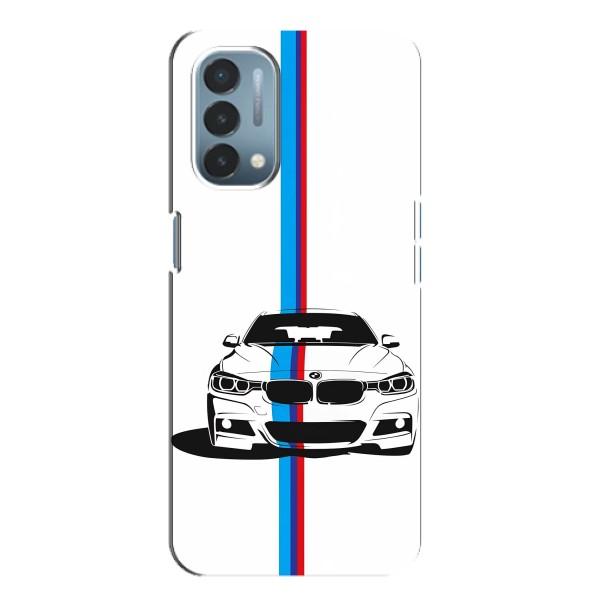 Чехол для ВанПлас Норд Н200 5G - с принтом БМВ (AlphaPrint) – Машина БМВ