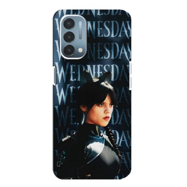 Чохли Венсдей на OnePlus Nord N200 5G (DE211) Уенсдей (AlphaPrint) – Венздей кішка